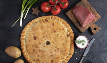 СУНЖА    1кг.
(с бараниной и картофелем) СУНЖА    1кг.
(с бараниной и картофелем)