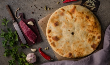 ФЫДДЖЫН   1 кг.  (традиционный)
(с мясом) ФЫДДЖЫН   1 кг.  (традиционный)
(с мясом)